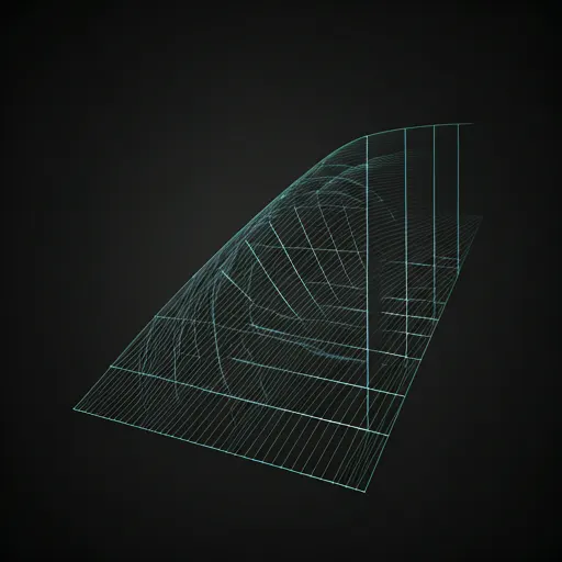 Minimalist architectural skyscraper showing geometric glass patterns